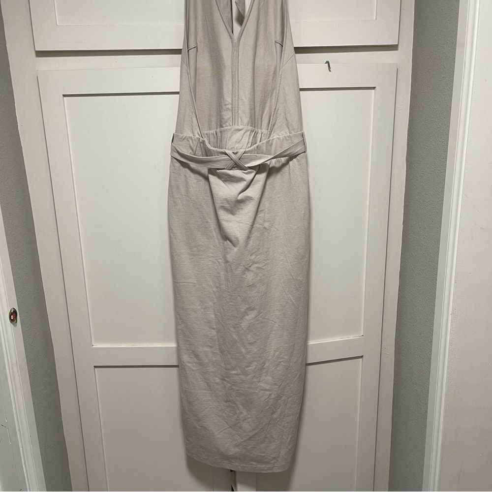 Free People Randi Midi Dress In Pumice Stone. NWOT! Sz M - Picture 10 of 10